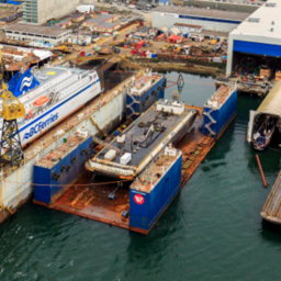 Floating dock small