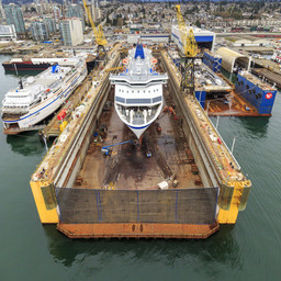 Floating dock big