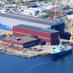 Covered dry dock