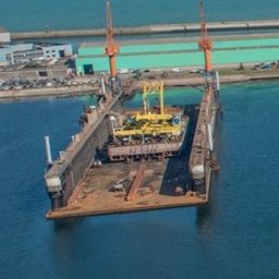 Damen shiprepair dunkerque floating dock