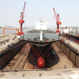 Graving dock large