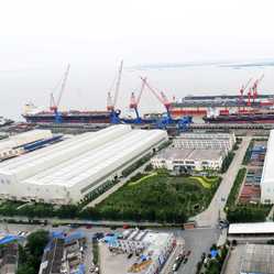 Aerial view1 of chengxi shipyard %28xinrong%29 co   ltd 